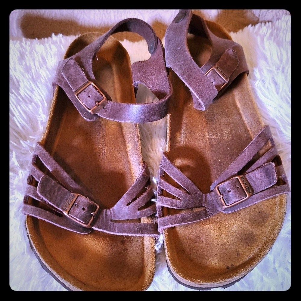 🌻BIRKENSTOCK OILED LEATHER GRANADA 🌻